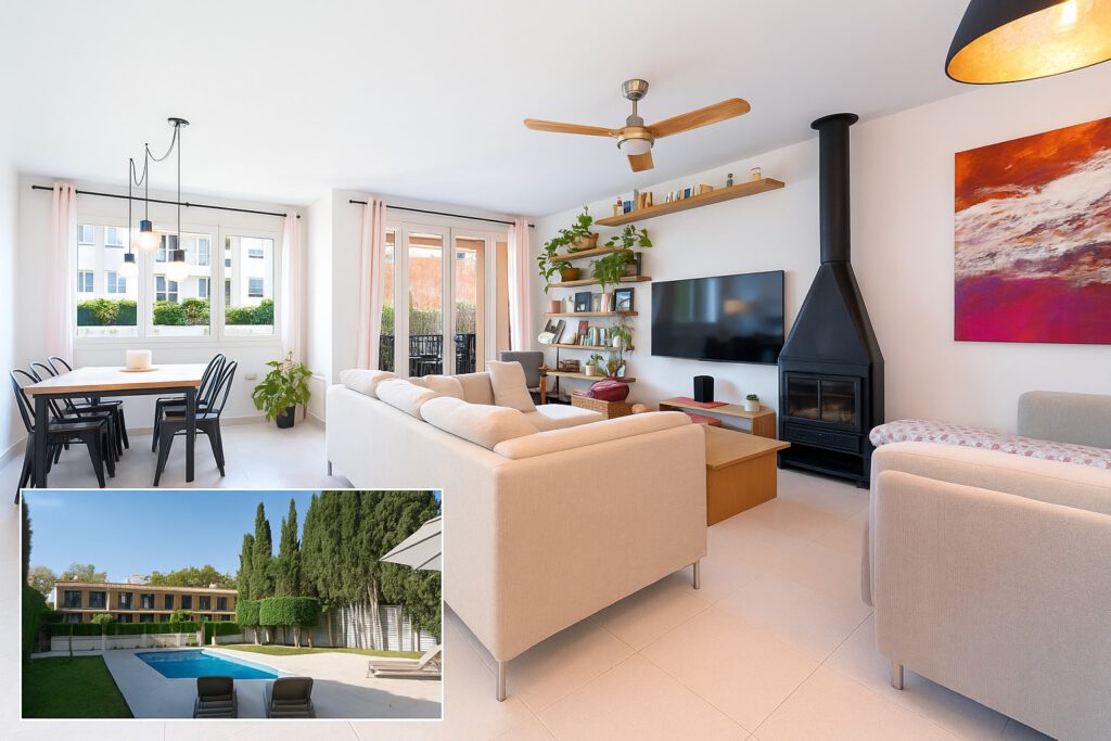 Impresionante adosado en La Vileta, 4 dormitorios con piscina